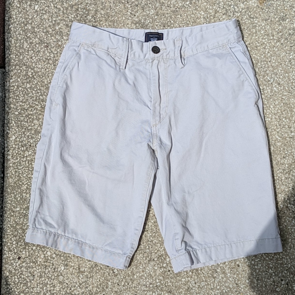GAP Khakis White Shorts Size 29